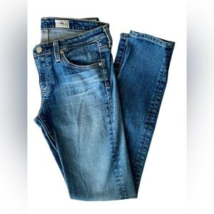 AG Adriano Goldschmied Jeans The Stilt Cigarette Leg Mid Rise - Size 27